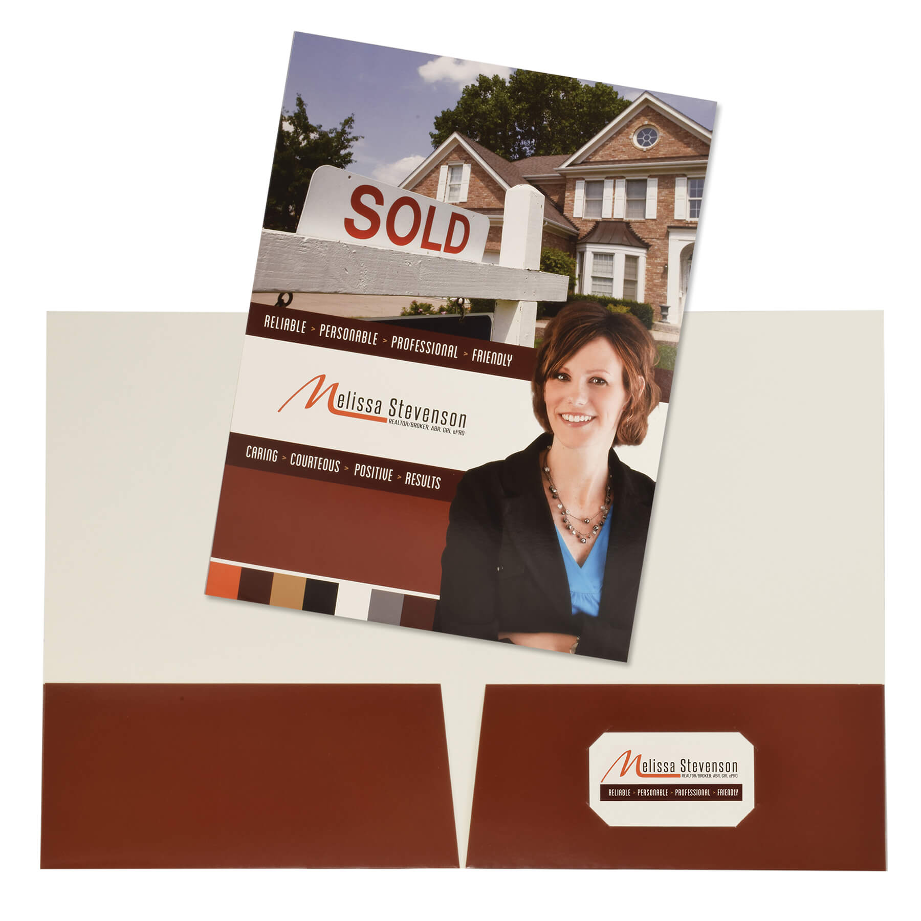 7782            - 4 Color Process Presentation Folder                                   